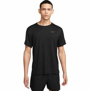 Nike NK DF UV MILER SS Pánske tréningové tričko, čierna, veľkosť L