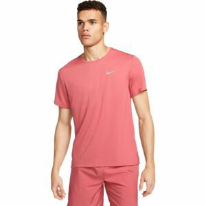 Nike NK DF UV MILER SS Pánske tréningové tričko, červená, veľkosť 2XL