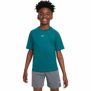 Nike DF MULTI SS TOP Chlapčenské tréningové tričko, tmavo zelená, veľkosť L
