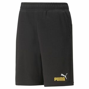 Puma ESS+2 COL SHORTS TR B Chlapčenské šortky, čierna, veľkosť 116