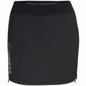 PROGRESS ASTRID Dámska zateplená sukňa, čierna, veľkosť XL