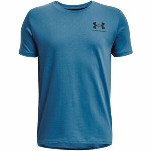 Under Armour SPORTSTYLE LEFT CHEST SS Chlapčenské polo Tričko s krátkym rukávom, modrá, veľkosť XL