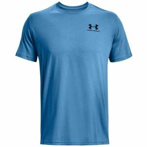 Under Armour SPORTSTYLE LC SS Pánske tričko, modrá, veľkosť