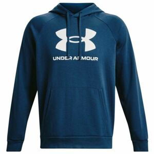 Under Armour RIVAL FLEECE LOGO HD Pánska mikina, modrá, veľkosť XL