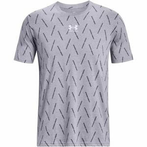 Under Armour ELEVATED CORE AOP NEW Pánske tričko, sivá, veľkosť XL