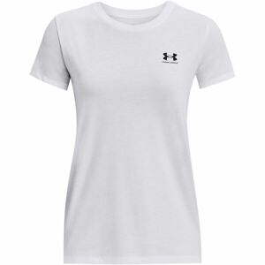 Under Armour SPORTSTYLE LC SS Dámske tričko, biela, veľkosť XL