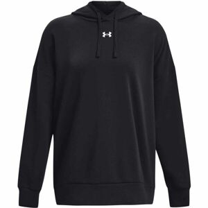 Under Armour UA RIVAL FLEECE OS HOODIE Dámska mikina, čierna, veľkosť L