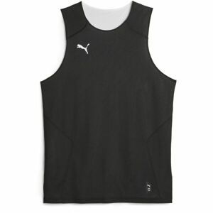 Puma HOOPS TEAM REVERSE PRACTICE JERSEY Pánsky basketbalový dres, čierna, veľkosť L