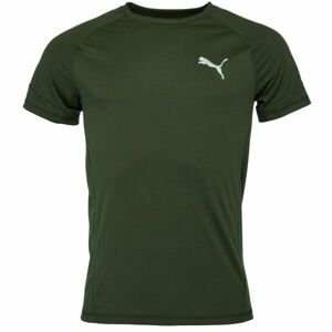 Puma EVOSTRIPE Pánske tričko, zelená, veľkosť L