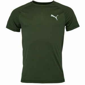 Puma EVOSTRIPE Pánske tričko, zelená, veľkosť S