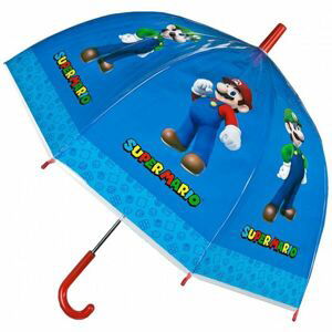 Oxybag SUPER MARIO UMBRELLA Detský dáždnik, modrá, veľkosť