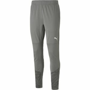 Puma TEAMCUP TRAINING PANTS Pánske športové tepláky, sivá, veľkosť XL