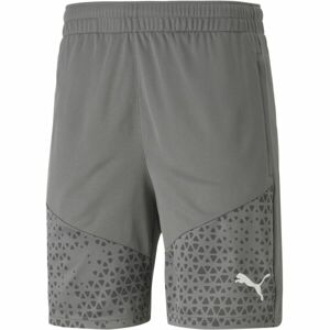 Puma TEAMCUP TRAINING SHORTS Pánske šortky, sivá, veľkosť XS