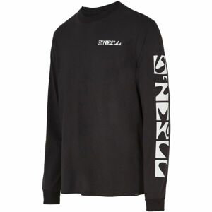 O'Neill CEDAR LS T-SHIRT Pánske tričko s dlhým rukávom, čierna, veľkosť XL