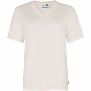 O'Neill ESSENTIALS V-NECK T-SHIRT Dámske tričko, ružová, veľkosť S