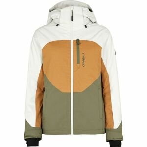 O'Neill CARBONITE Dámska lyžiarska/snowboardová bunda, khaki, veľkosť L