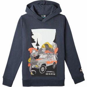 O'Neill LIZARD HOODIE Chlapčenská mikina, tmavo modrá, veľkosť 128