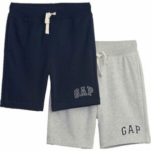 GAP V-FEB FRC FT 2PK LOGO SHORT Chlapčenské šortky, sivá, veľkosť XL