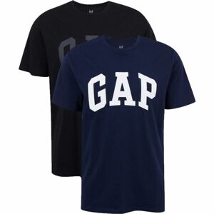 GAP V-SP23 INTX BAS LOGO PACK Pánske tričko, tmavo modrá, veľkosť M