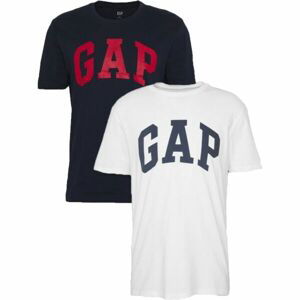 GAP V-BASIC ARCH 2 PACK Pánske tričko, čierna, veľkosť XL