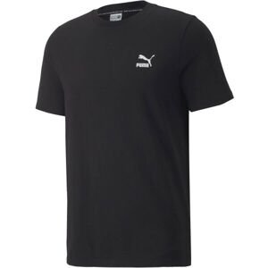 Puma ESS SMALL LOGO TEE Pánske tričko, čierna, veľkosť 3XL