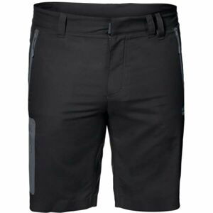 Jack Wolfskin ACTIVE TRACK SHORTS Pánske outdoorové kraťasy, čierna, veľkosť 50