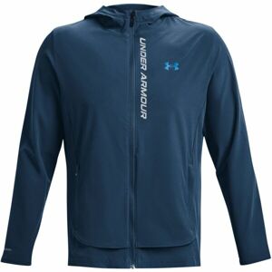 Under Armour OUTRUN THE STORM JACKET Pánska bunda, modrá, veľkosť L