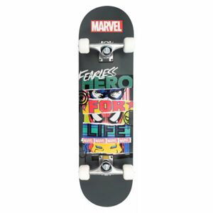 Disney MARVEL FEARLESS Skateboard, tmavo sivá, veľkosť os