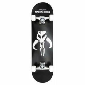 Disney MANDALORIAN LOGO Skateboard, čierna, veľkosť