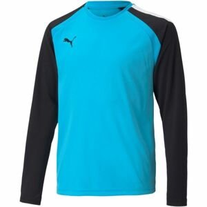Puma TEAMGLORY JERSEY Pánske futbalové tričko, modrá, veľkosť 152