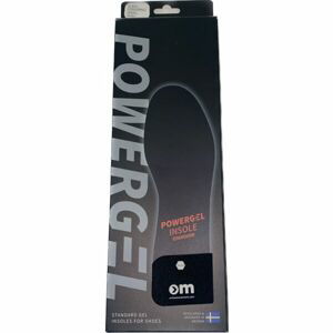 ORTHOMOVEMENT POWER GEL INSOLE STANDARD Gélové vložky do obuvi, čierna, veľkosť 37/38