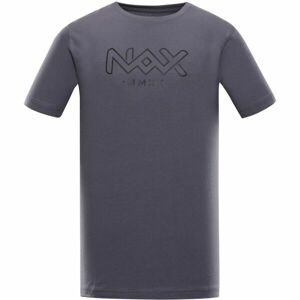 NAX LETAD Pánske tričko, sivá, veľkosť M