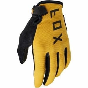 Fox RANGER GEL Cyklistická rukavice, žltá, veľkosť 2x