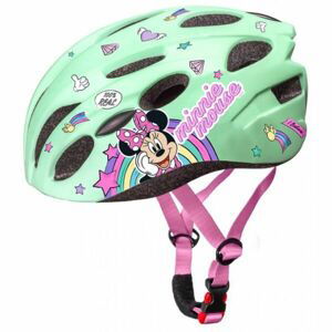 Disney MINNIE Detská cyklistická prilba, svetlo zelená, veľkosť