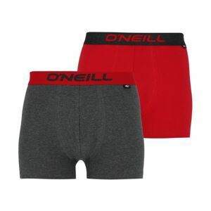 O'Neill BOXER PLAIN 2PACK Pánske boxerky, tmavo sivá, veľkosť