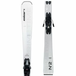 Elan PRIMETIME N°2 W PS + EL 9 GW Dámske zjazdové lyže, biela, veľkosť