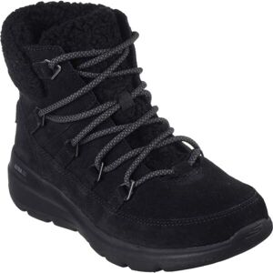 Skechers GLACIAL ULTRA - WINTER IS COMING Dámska zimná obuv, čierna, veľkosť 40