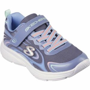 Skechers WAVY LITES Detská vychádzková obuv, svetlomodrá, veľkosť 31