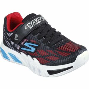 Skechers FLEX-GLOW ELITE - VORLO Detská voľnočasová obuv, čierna, veľkosť 30