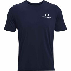 Under Armour RUSH ENERGY SS Pánske športové tričko, tmavo modrá, veľkosť XL