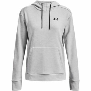 Under Armour FLEECE LC HOODIE Dámska mikina, sivá, veľkosť M