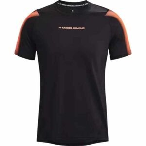 Under Armour HEATGEAR® FITTED SHORT SLEEVE Pánske tričko, čierna, veľkosť L
