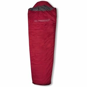 TRIMM FESTA Múmiový spací vak, červená, veľkosť 230 cm - ľavý zips