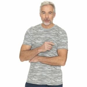 BUSHMAN EXTON Pánske tričko, sivá, veľkosť 3XL