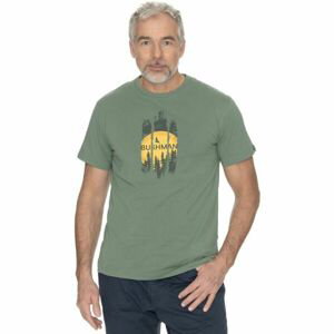 BUSHMAN BRAZIL Pánske tričko, svetlo zelená, veľkosť XXXXL