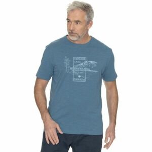 BUSHMAN DEMING Pánske tričko, modrá, veľkosť 3XL