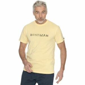 BUSHMAN BRAZIL Pánske tričko, žltá, veľkosť M