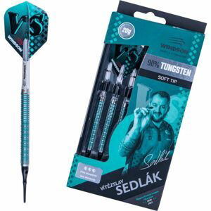 Windson CHAMPION SEDLÁK 20 G TUNGSTEN SET Set wolframových šípok s mäkkými hrotmi, tyrkysová, veľkosť os