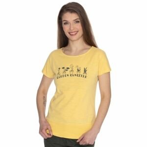 BUSHMAN MARLA Dámske tričko, žltá, veľkosť L
