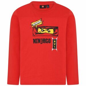 LEGO® kidswear LWTAYLOR 608 T-SHIRT L/S Chlapčenské tričko, červená, veľkosť 140